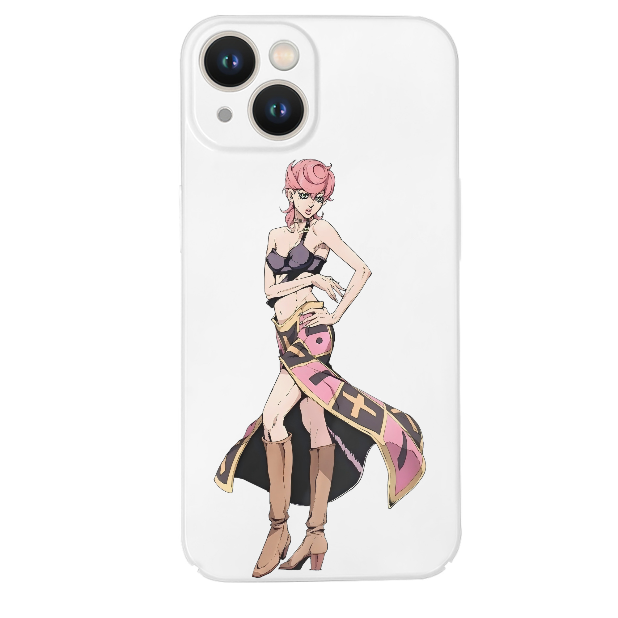 （画像用） ジョジョの奇妙な冒険 トリッシュ?ウナ JoJo's Bizarre Adventure Trish Una 【iPhone 14シリーズ対応】ハードケース